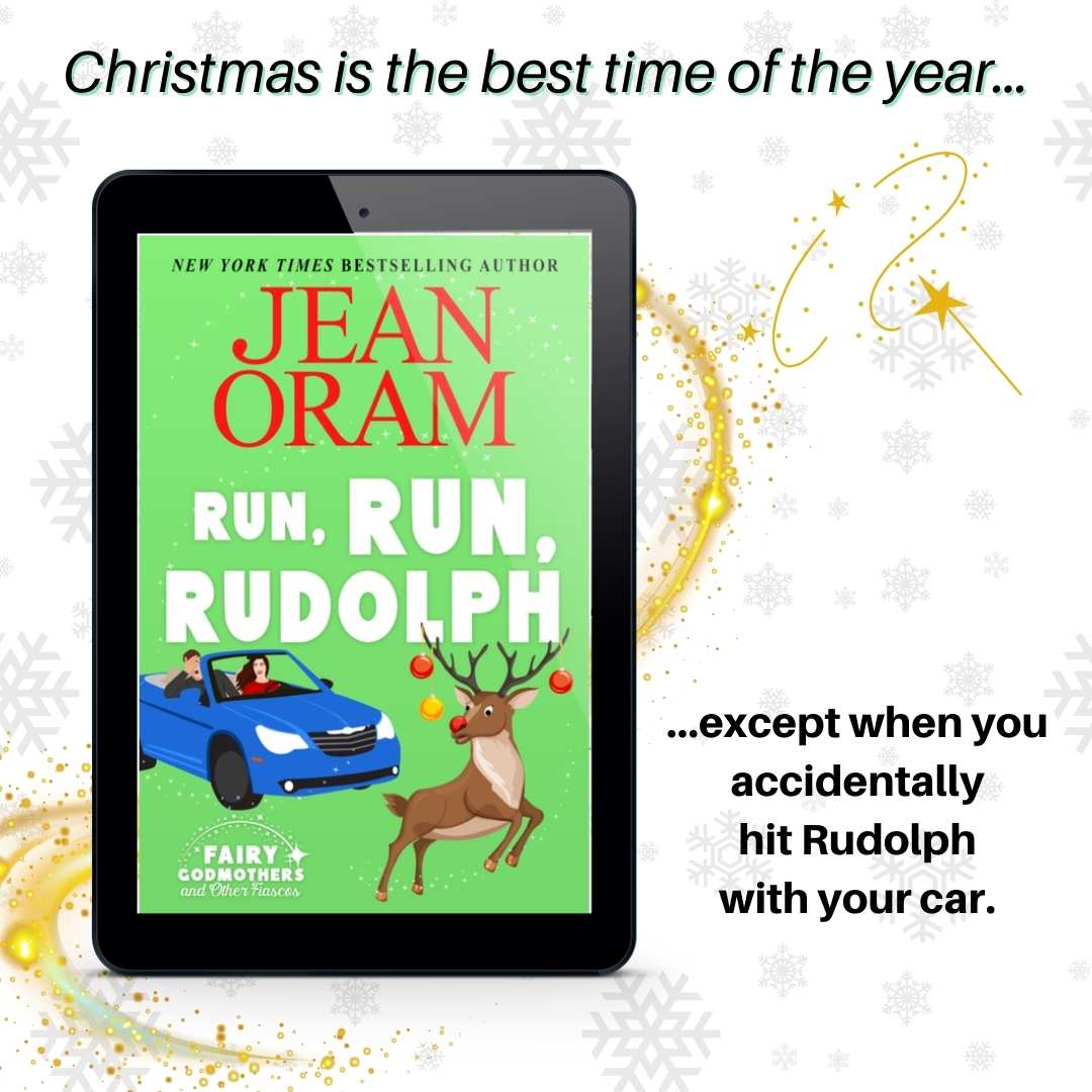 Run Run Rudolph by Jean Oram. Book 2 romantasy sweet and clean.