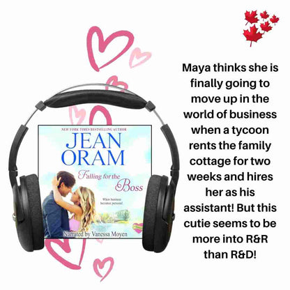 Falling for the Boss. Audiobook Romance by Jean Oram.
