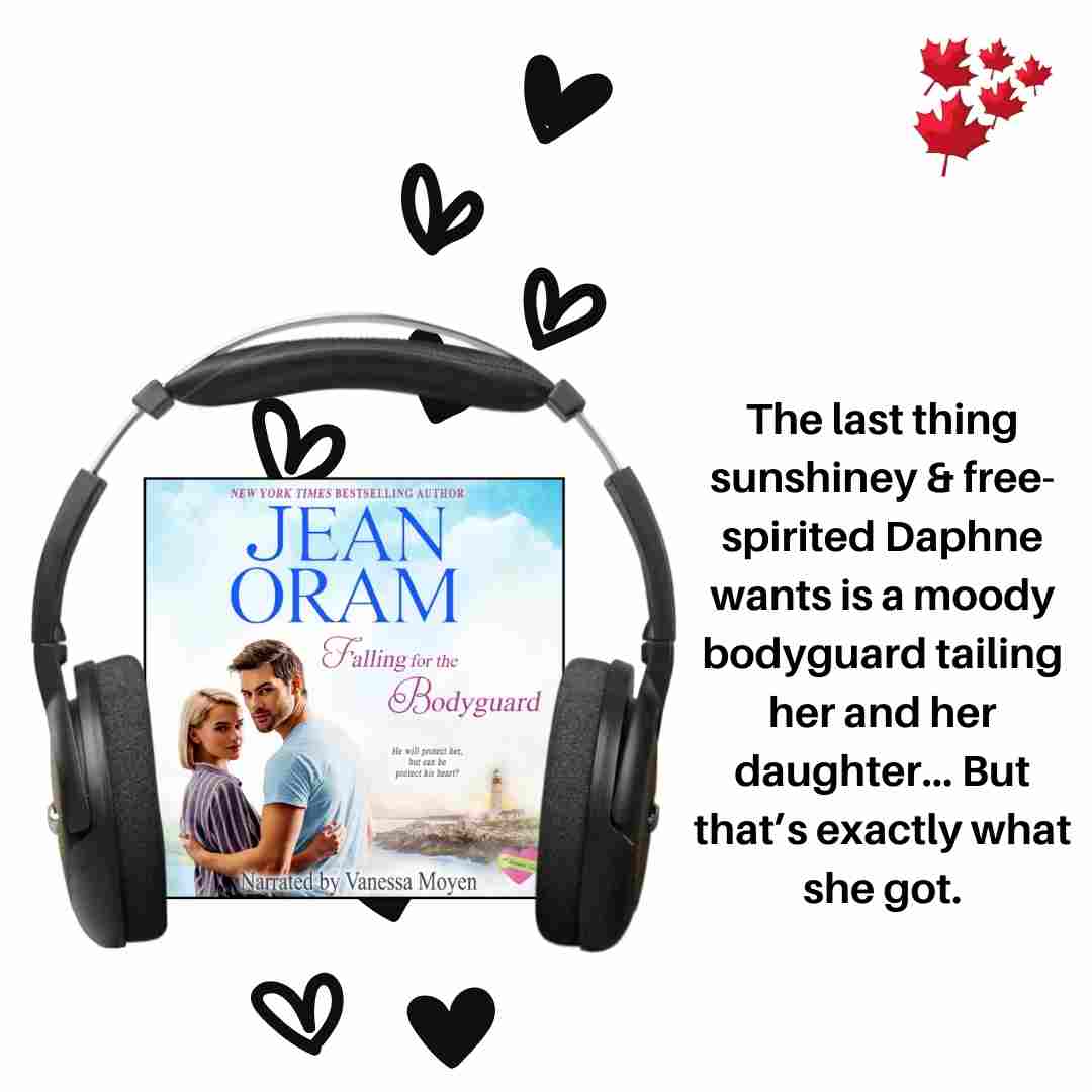 Falling for the Bodyguard. A single mom Audiobook Romance by Jean Oram.