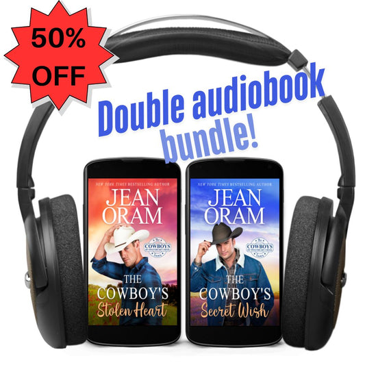 Get two cowboy romances for the price of one by Jean Oram.