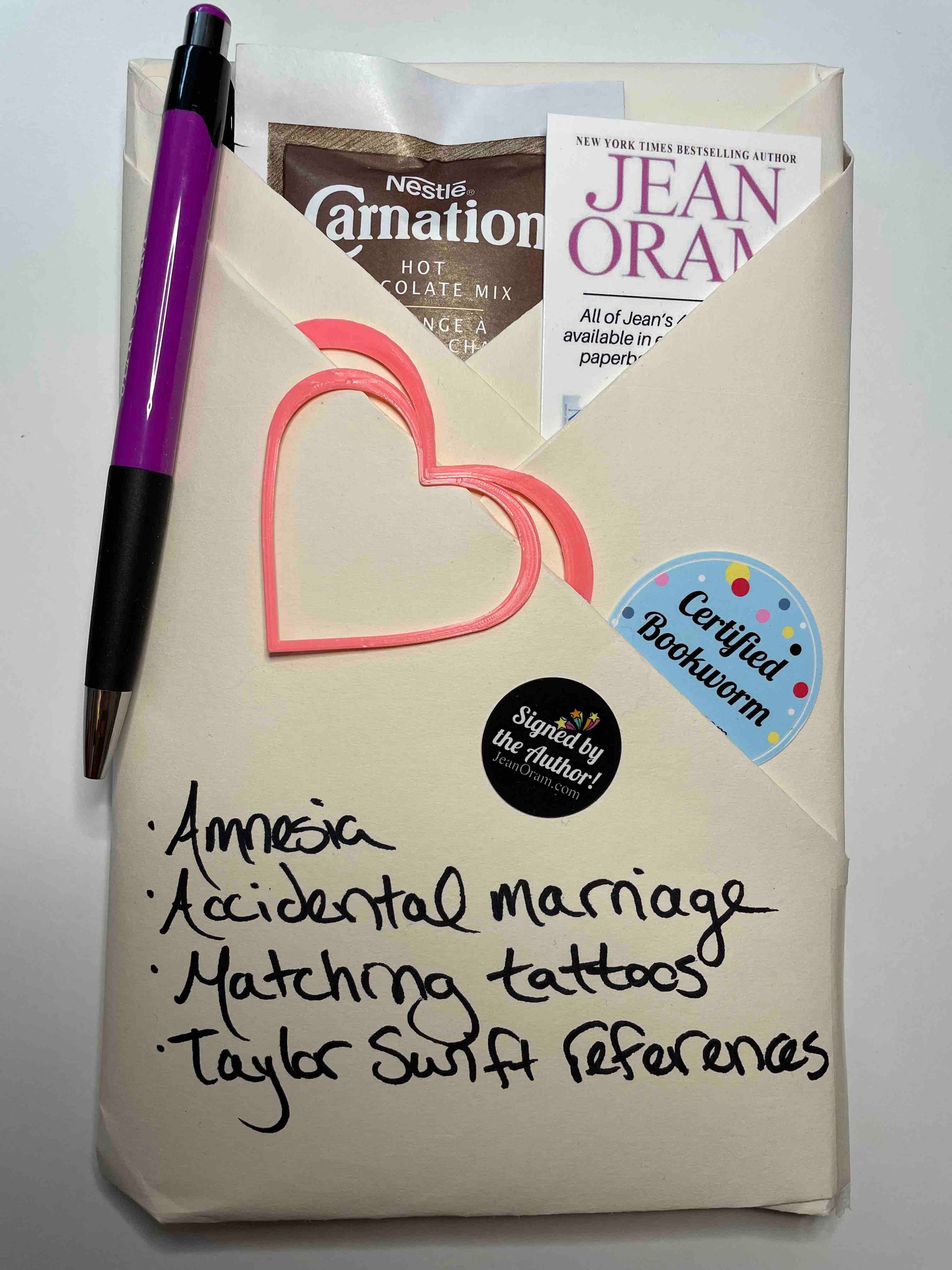 Blind date with a clean romance amnesia accidental marriage by Jean Oram.