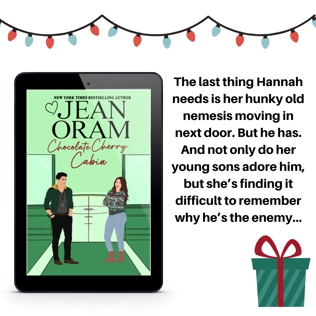 Chocolate Cherry Cabin book 3 Hockey Romance by Jean Oram