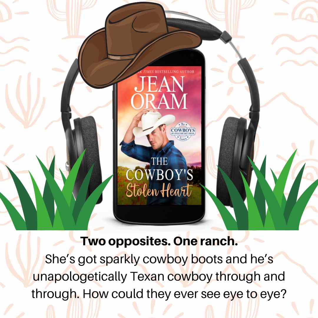 The Cowboy's Stolen Heart Audiobook romance by Jean Oram.