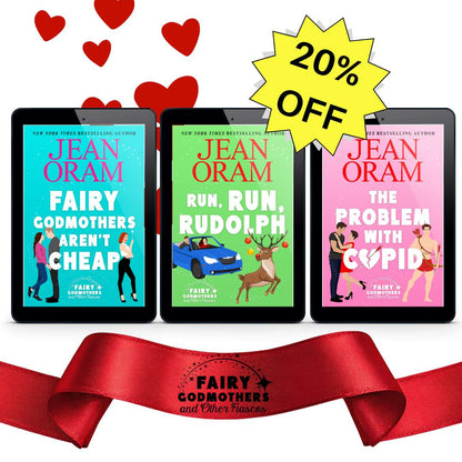 Fairy Godmothers and Other Fiascos starter ebook set by Jean Oram. Romantasy series.