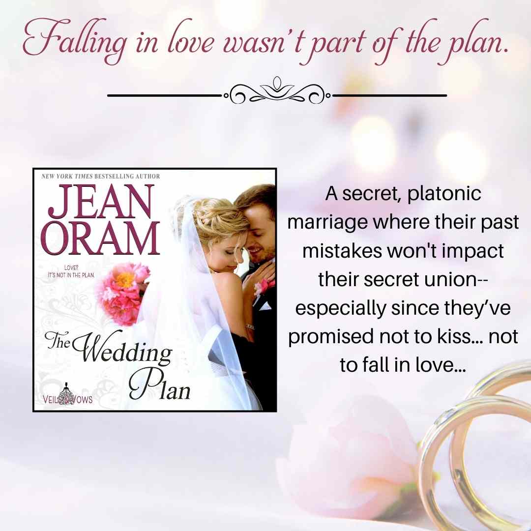 The Wedding Plan by Jean Oram. Secret marriage of convenience romance.