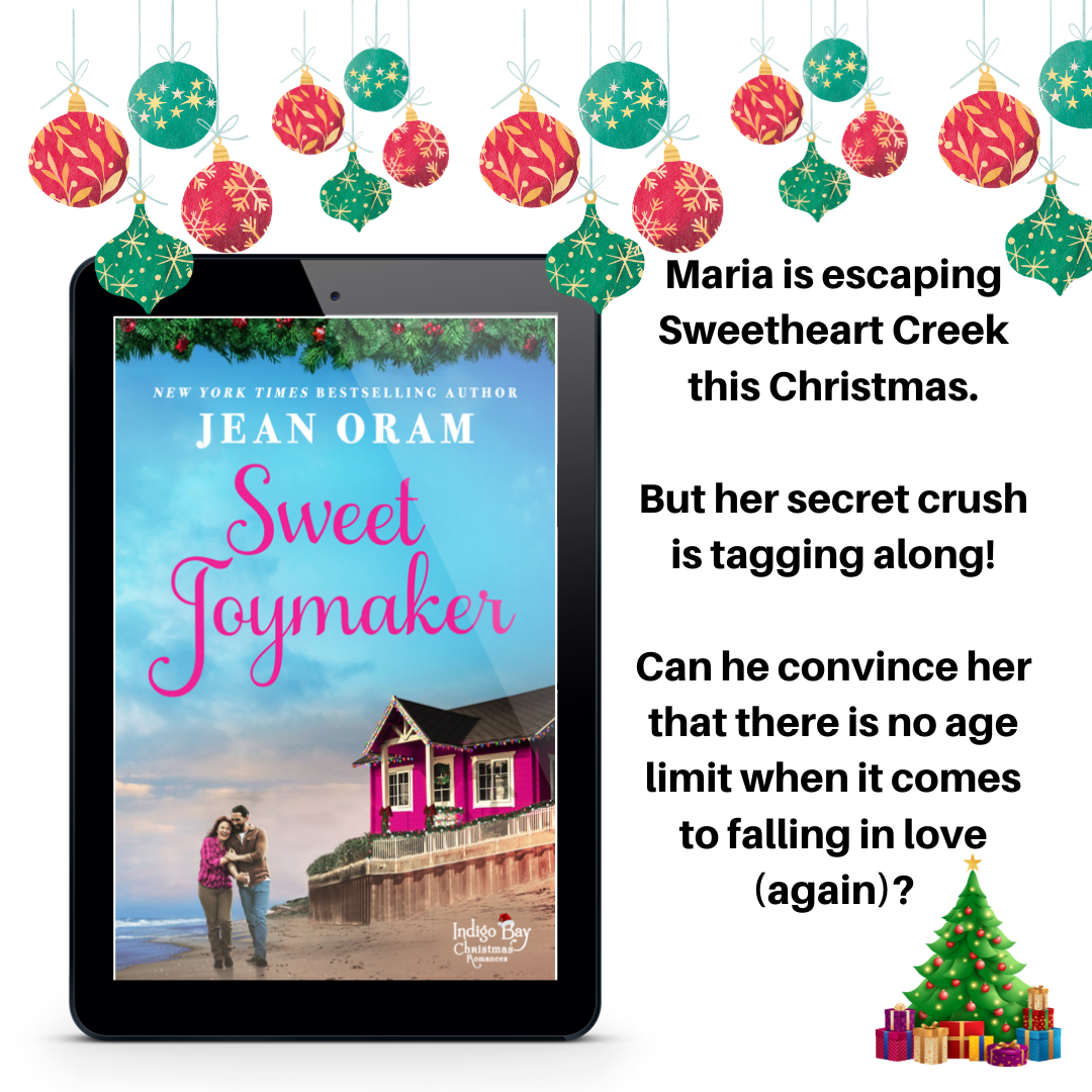 Sweet Joymaker, clean sweet romance by Jean Oram. Indigo bay.