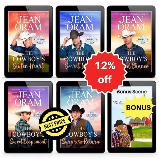 The Cowboys of Sweetheart Creek Texas story bundle by Jean Oram