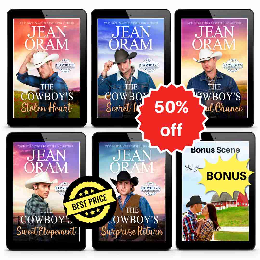 The Cowboys of Sweetheart Creek Texas story bundle by Jean Oram