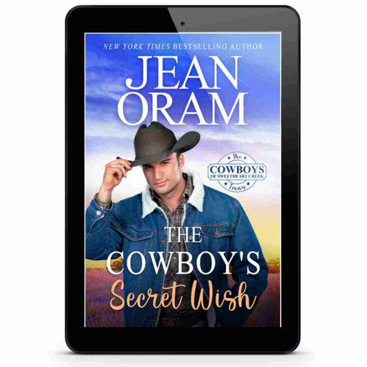 The Cowboy's Secret Wish, clean sweet romance by Jean Oram