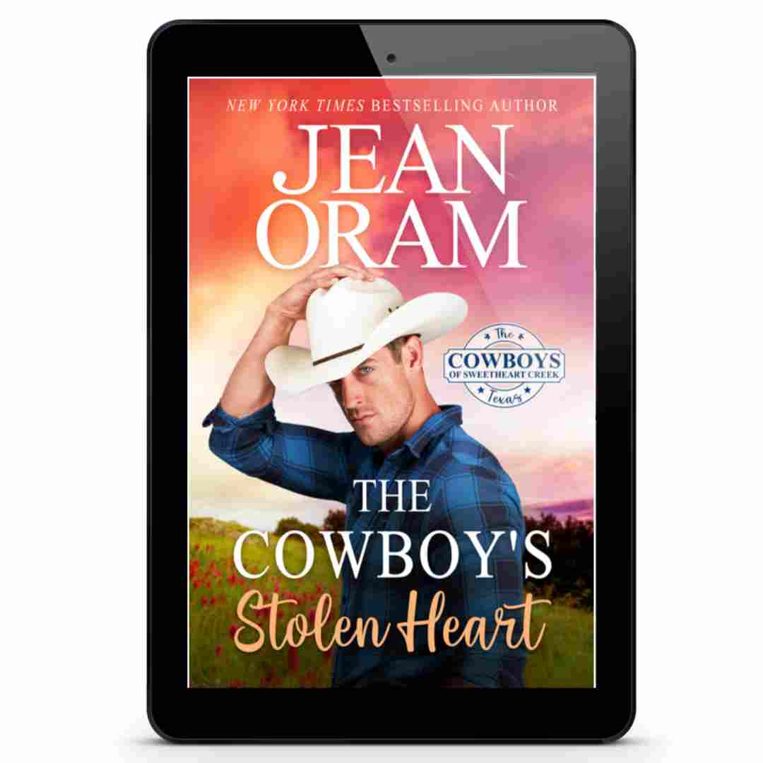 The Cowboy's Stolen Heart, clean sweet romance by Jean Oram