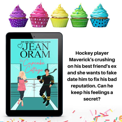 The Cupcake Cottage by Jean Oram.  A hockey romance.