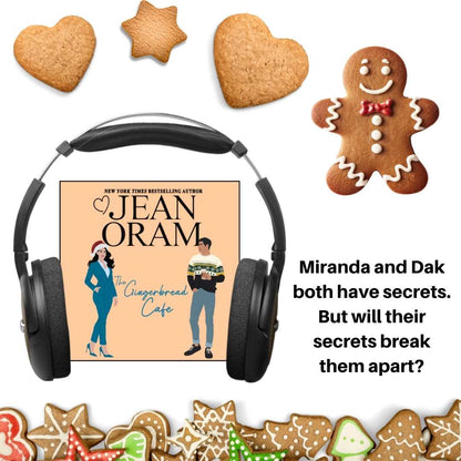The Gingerbreead Cafe by Jean Oram.  A hockey romance. Audiobook