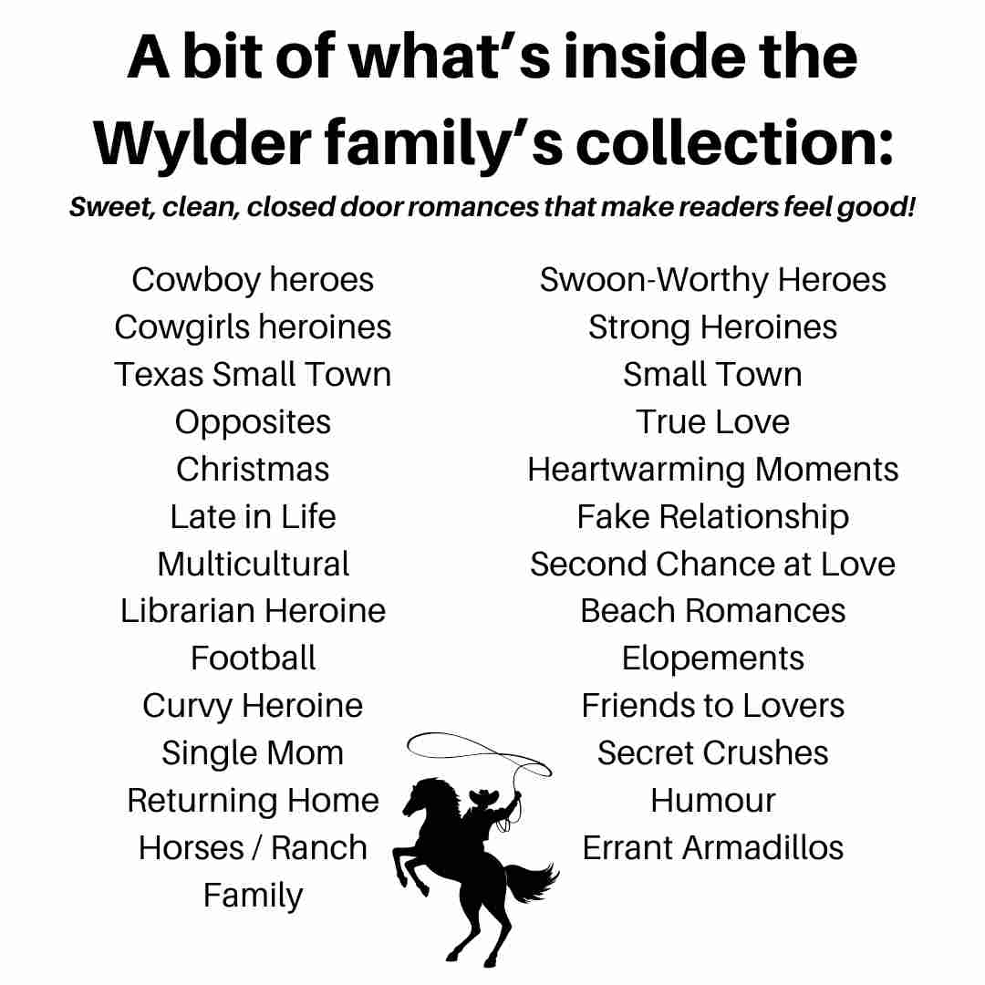 Tropes in the Wylder family bundle by Jean Oram