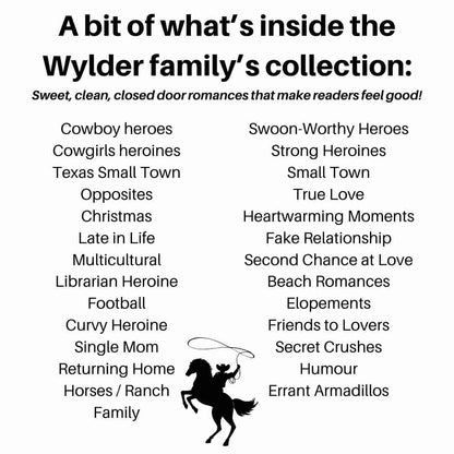 Tropes in the Wylder family bundle by Jean Oram
