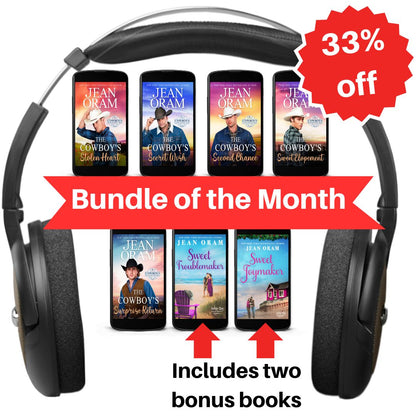 Cowboy audiobook bundle with two bonus novels.